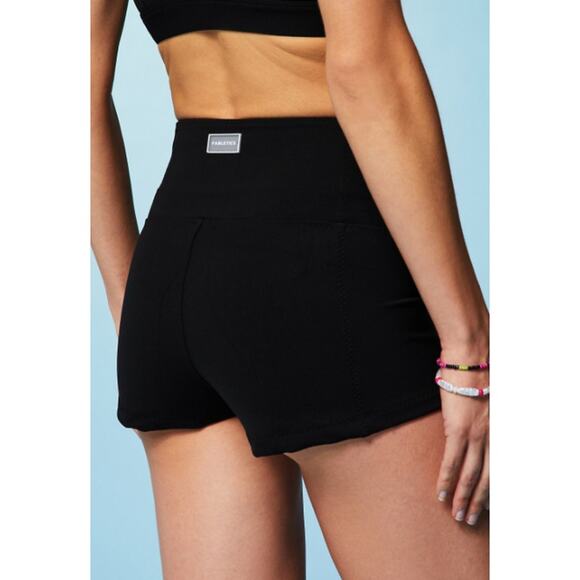 Fabletics Women's Black High-Waisted Swim Shorts Size L - Picture 2 of 8